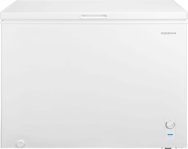 Insignia™ - 10.4 Cu. Ft. Garage-Ready Chest Freezer - White