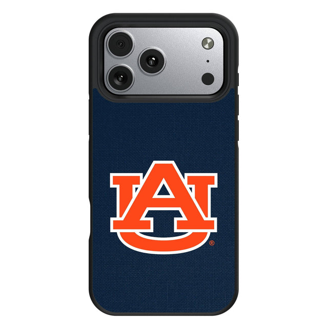 Front. Keyscaper - Auburn Tigers Bump Case with 8.2ft Drop Protection - 15 Pro Max - Multicolor.