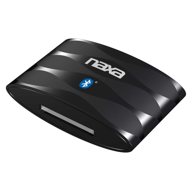 Front. Naxa - Wireless Audio Adapter with Bluetooth for iPod and iPhone Dock Connectors - Black.