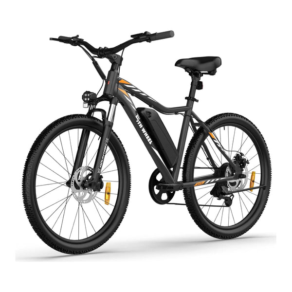 5th Wheel - MATE eBike w/ 45 mi Max Operating Range & 20 mph Max Speed - 26 - Black