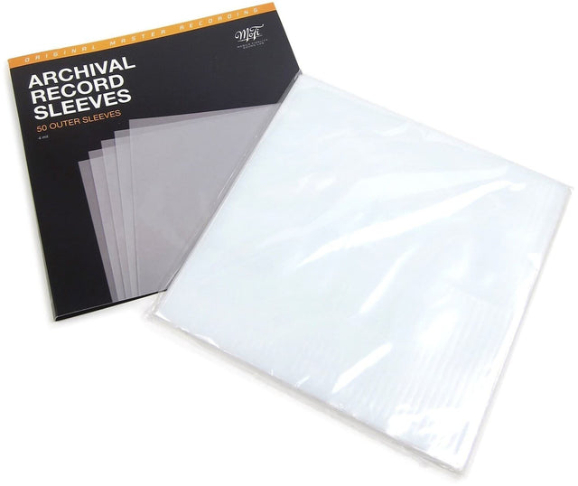ORIGINAL MASTER RECORDING  
ARCHIVAL RECORD SLEEVES  
50 OUTER SLEEVES  
4 mil