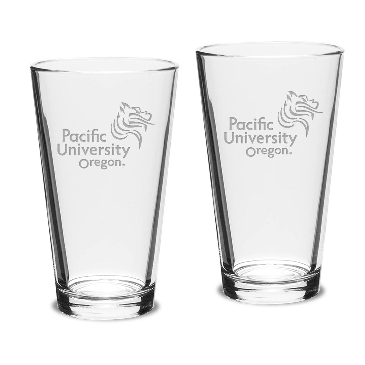 Jardine - Pacific Boxers Team Design Two-Piece 16oz. Classic Pub Glass Set - Multicolor
