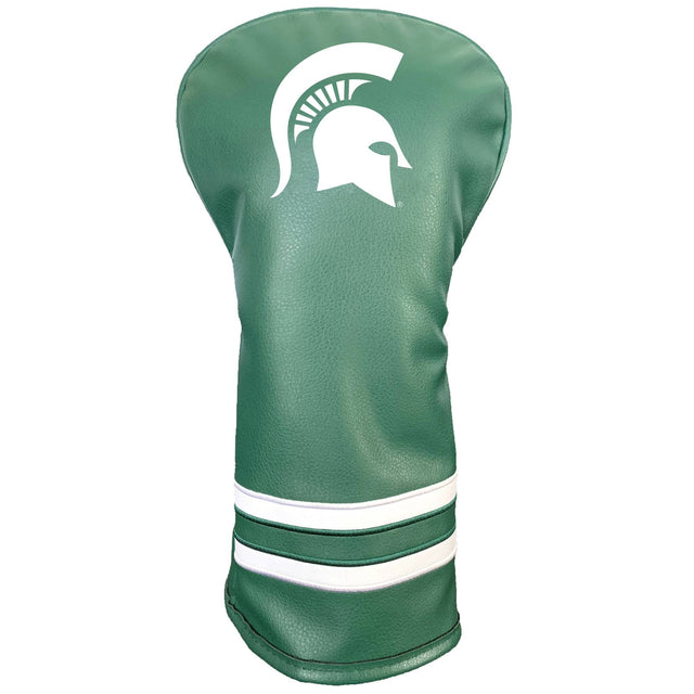 Front. Team Golf - Michigan State Spartans Retro Driver Headcover - Multicolor.