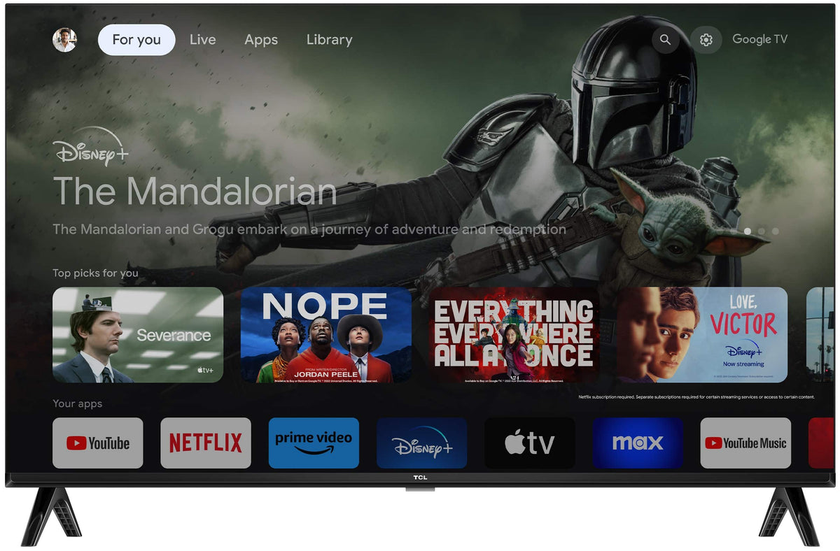 TCL - 40" Class S3 S-Class LED Full HD Smart TV with Google TV (2023)