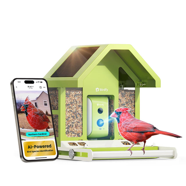 41 + INY 28 J: E Birdfy - Northern Cardinal  
AI-Powered Bird Species Identification
