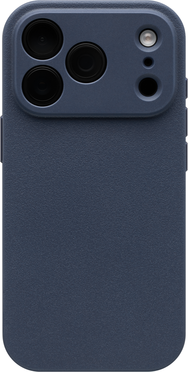 Front. dbrand - MNML Case with MagSafe for Apple iPhone 18 Pro / iPhone 17 Pro - Navy.