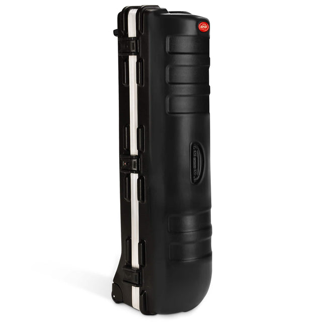 Front. SKB - SKB Cases ATA Staff Pro XL Hard Plastic Storage Wheeled Cart Golf Travel Case - Black.