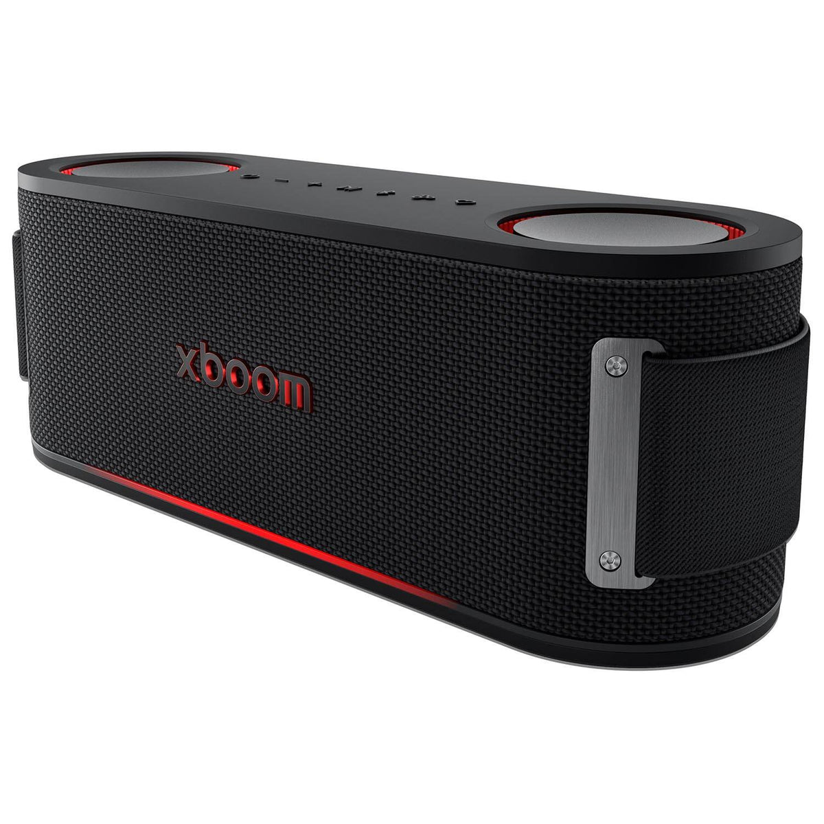 LG - Xboom Bounce Core Portable Bluetooth Speaker BOUNCEC.AUS - Black