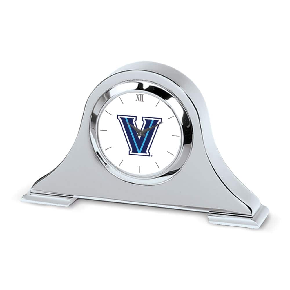 Jardine - Villanova Wildcats Napoleon Desk Clock - Silver