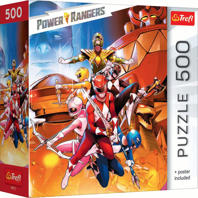 500 Power Rangers Puzzle  
Trefl 500  
+ poster included  
Trefl 99211