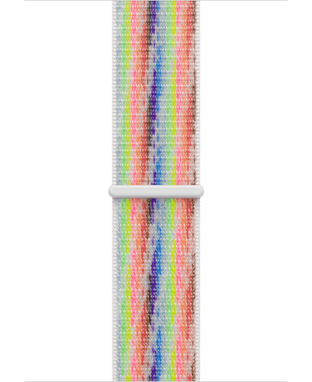 Front. Apple - 46mm Pride Edition Sport Loop - Pride Edition.