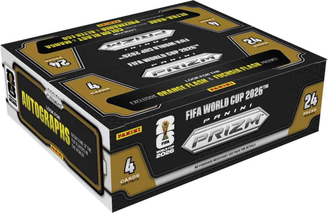 Panini - Prizm FIFA World Cup Soccer 2026 Retail Box (24 Packs)