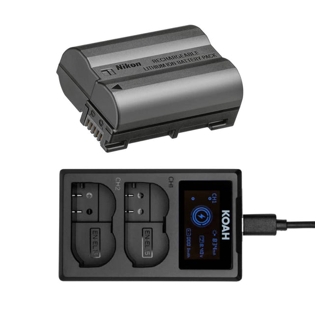 RECHARGEABLE LITHIUM ION BATTERY PACK  
Nikon  
CH1: EN-EL15  
CH2: EN-EL5  
38.40V  
16000 mAh  
8.34Wh