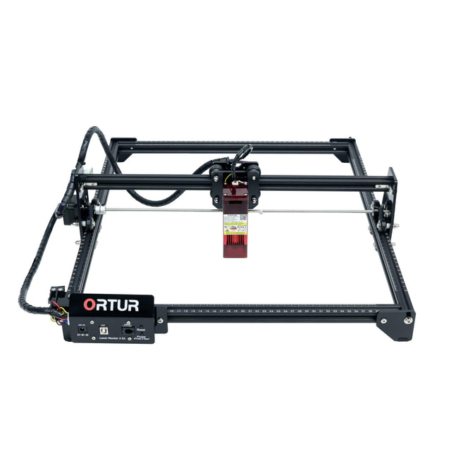 Front. Ortur - Ortur-LaserMaster2 S2SF 5.5W DiodeLaserEngraver,Cutter-Black.