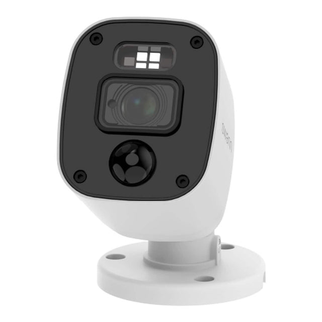 Front. Swann - SwannForce 2K Security Camera, Add-On Bullet Analog CCTV Camera with Microphone for DVR Systems - White.