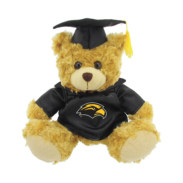 Front. Jardine - Southern Miss Golden Eagles 12'' Graduation Plush Bear - Oatmeal.