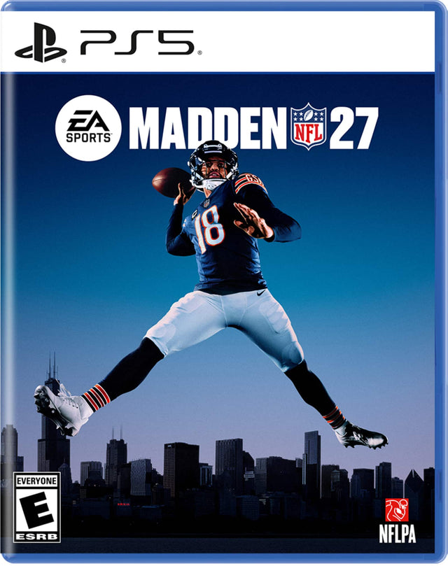 PS5. EA SPORTS MADDEN NFL 27  
GS 18 EVERYONE E ESRB  
NFLPA