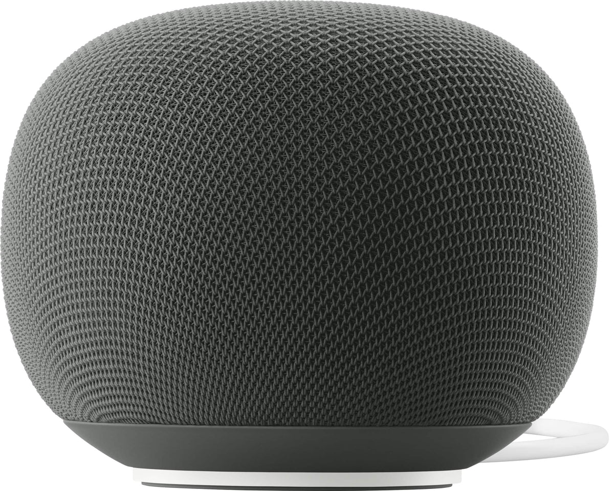 Google - Home Speaker - Smart Speaker with Gemini For Home Voice Assistant and 360-Degree Sound - Hazel