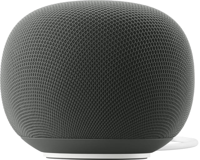Front. Google - Home Speaker - Smart Speaker with Gemini For Home Voice Assistant and 360-Degree Sound - Hazel.