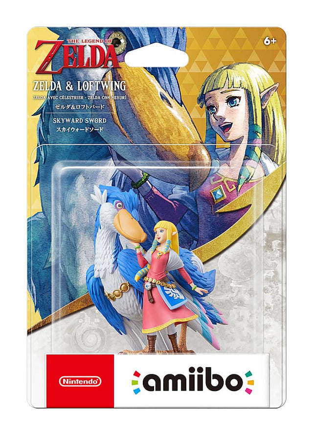 Front. Nintendo - amiibo - Zelda & Loftwing - The Legend of Zelda: Skyward Sword HD.