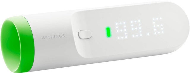 Front. Withings - Thermo Smart Non-Contact Thermometer - White.