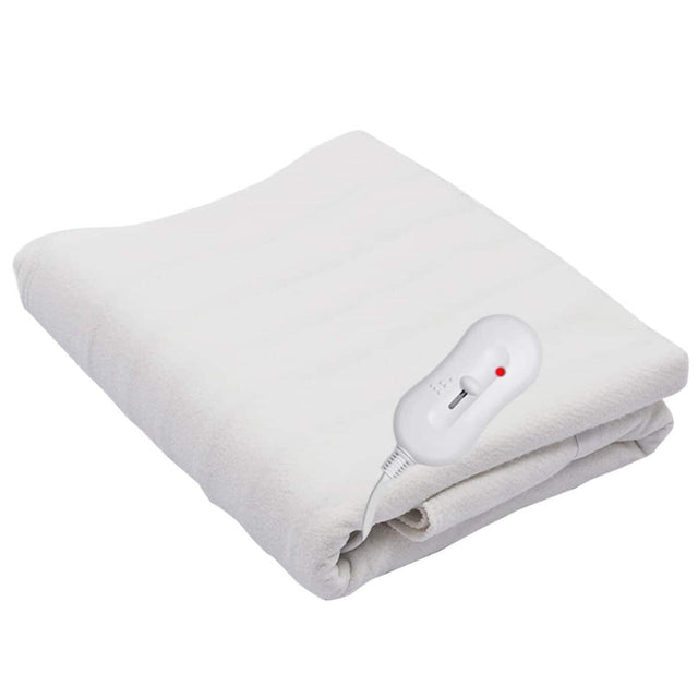 Front. Costway - Digital Massage Table Warmer Warming Pad - White.