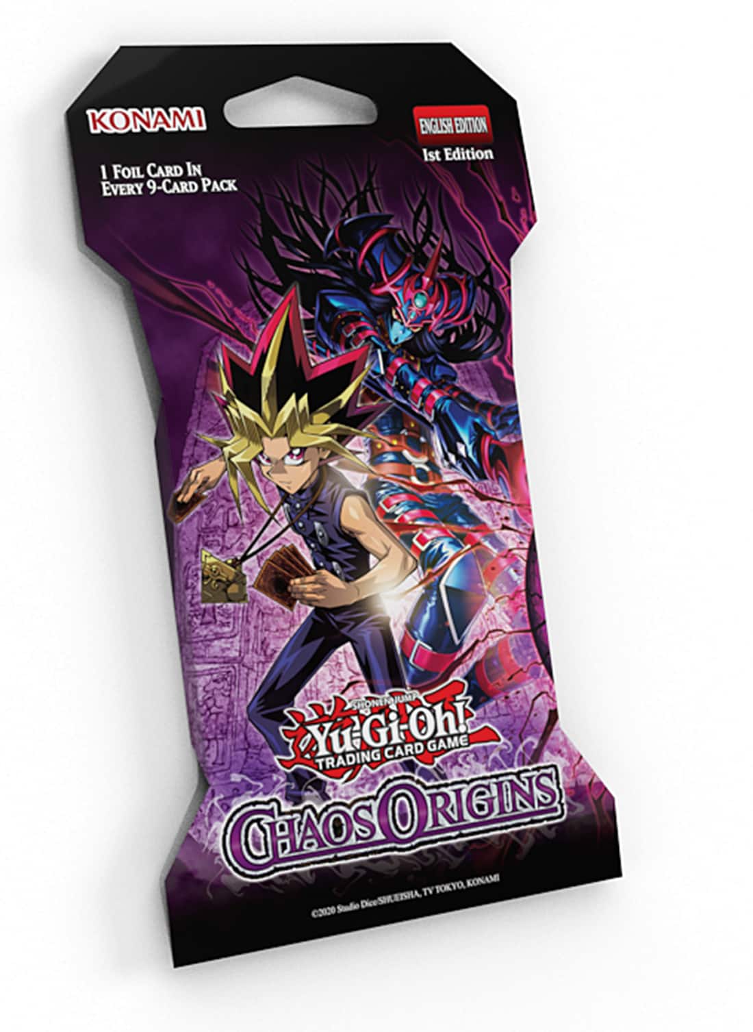 Konami - Yu-Gi-Oh! Chaos Origins Sleeved Booster