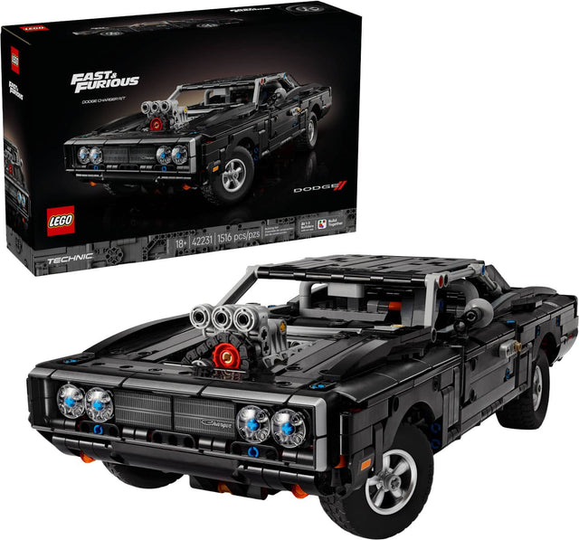 d0 ... 1 FAR paieu FASTS FURIOUS CHACERRT WT CAE 6 . DODGI LEGO TECHNIC SAS - 42231 1516 pcs/pzs 18+ -. Aides - peer Chargor