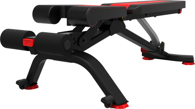 Front. BowFlex - 5.1S Stowable Bench - Black.