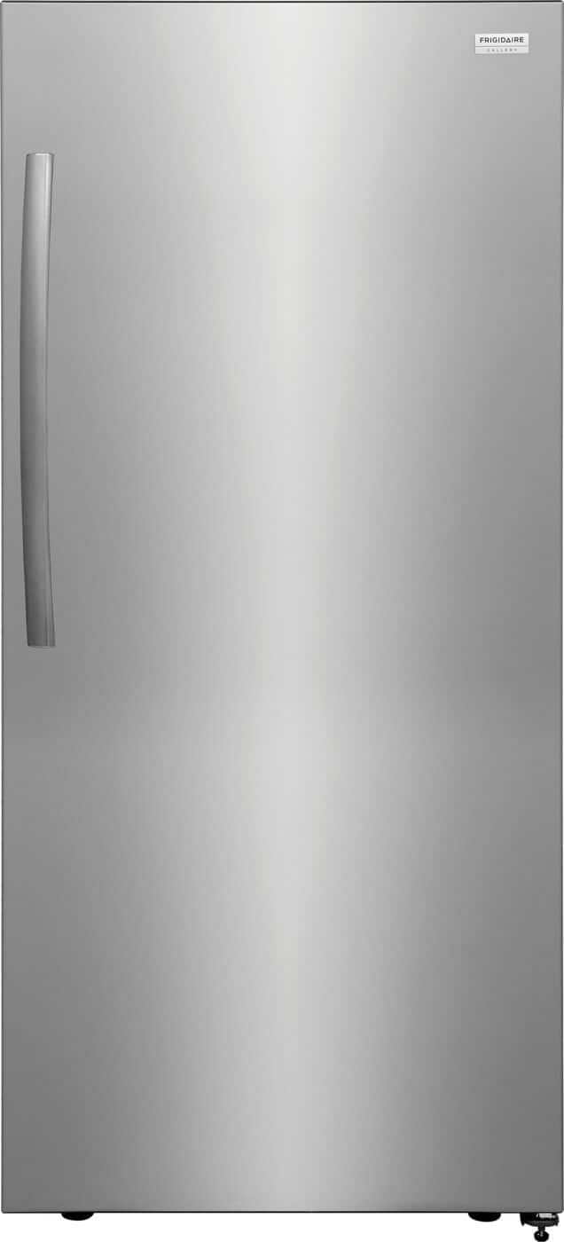 Frigidaire - 32 in. Wide 19 Cu. Ft. Single Door Refrigerator - Stainless Steel