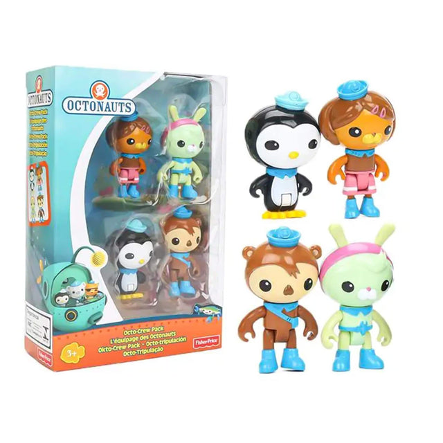 OCTONAUTS  
Octo-Crew Pack  
L'équipage des Octonauts  
Okto-Crew Pack  
Octo-Tripulación  
Fisher-Price