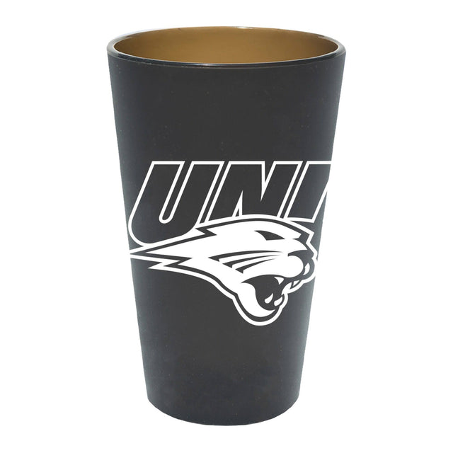 Front. WinCraft - Northern Iowa Panthers 16oz. Team Color Silicone Pint Glass - Multicolor.
