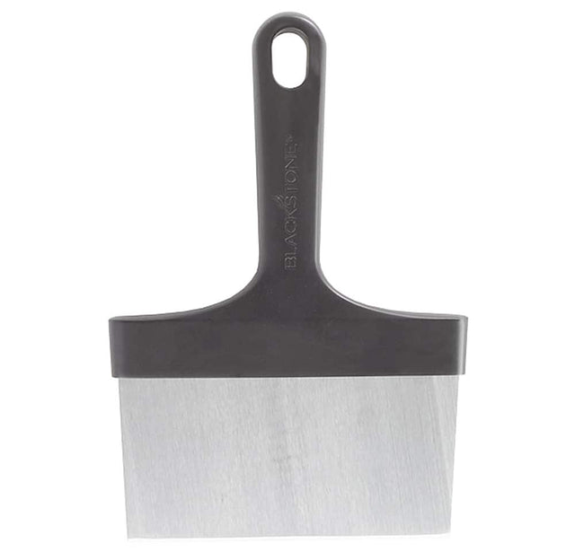 Angle. Blackstone - Large 6in Stainless Steel Griddle Scraper with Grip Handle - Multi.