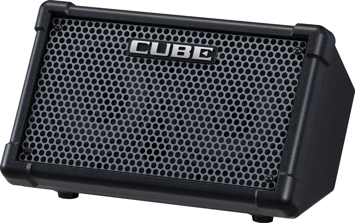 BOSS - CUBE Street II Portable Stereo Amplifier with Battery Power, Dual Channels, Looper, Vocal Harmony Function and USB Audio - Black