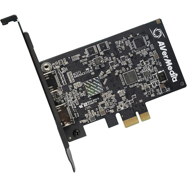 Front. AVerMedia - Live Streamer Ultra HD - Black.