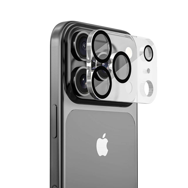 Front. baseline - baseline Tempered Glass Lens Protector (2.5D) for Apple iPhone 17 Pro Max - Clear - Clear.