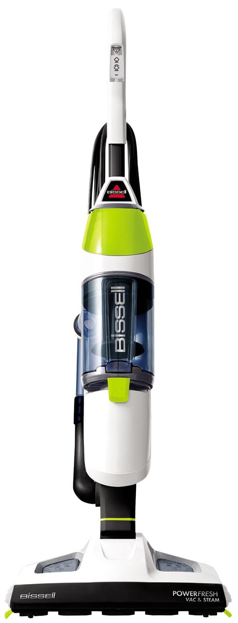 BISSELL - PowerFresh Vac & Steam All-in-One Vacuum and Steam Mop - White/ Green