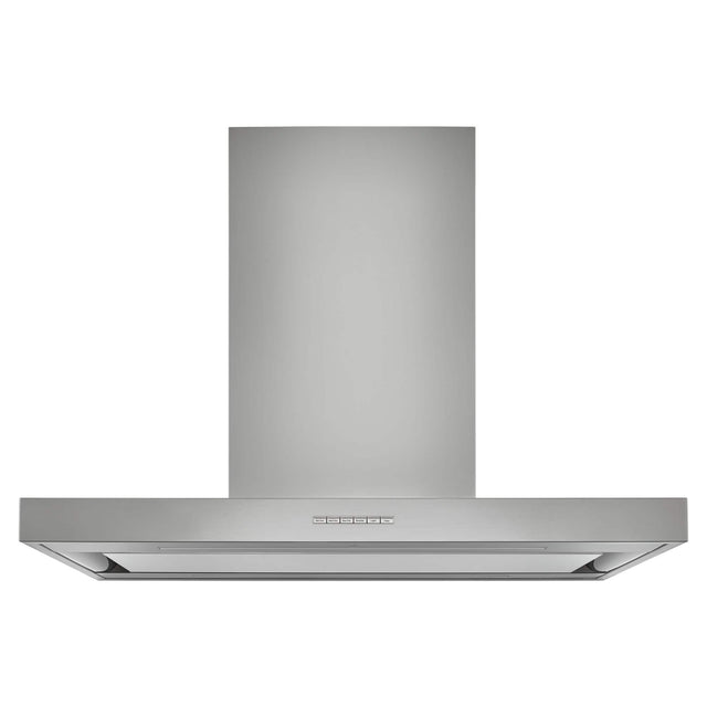 Front. JennAir - 36" Externally Vented Range Hood - Stainless steel.