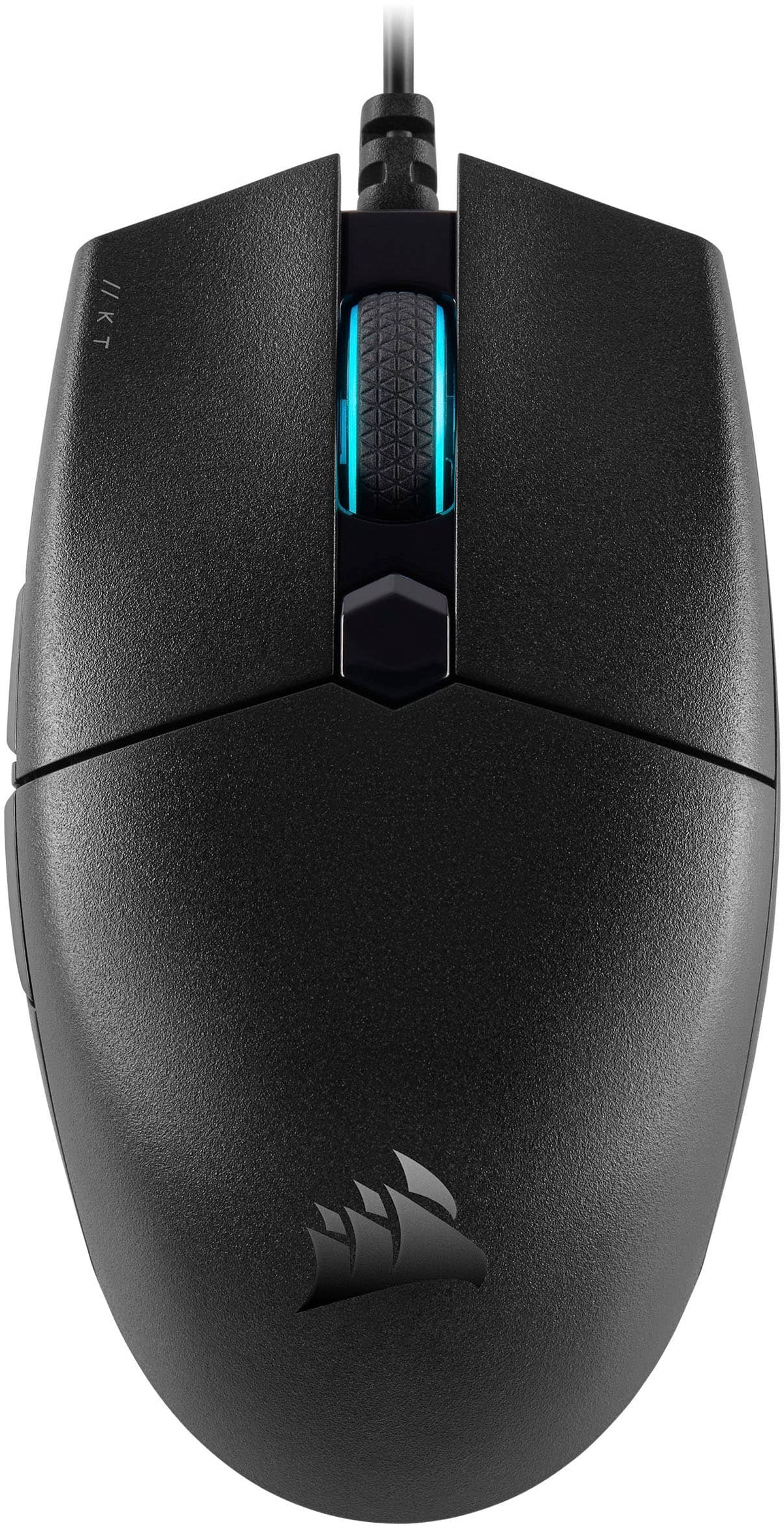 CORSAIR - KATAR PRO Ultra-Light Wired FPS Optical Gaming Ambidextrous Mouse - Wired - Black