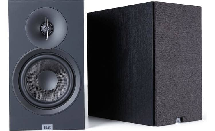 ELAC - Debut 3.0 - 6.5" Bookshelf Speakers DB63-WN - (Pair) - Walnut