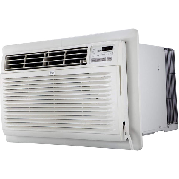 LG - 440 Sq. Ft. 9,800 BTU Through-the-Wall Air Conditioner - White