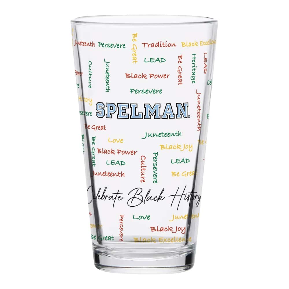 Indigo Falls - Spelman College Jaguars 16oz. Pint Glass - Multicolor