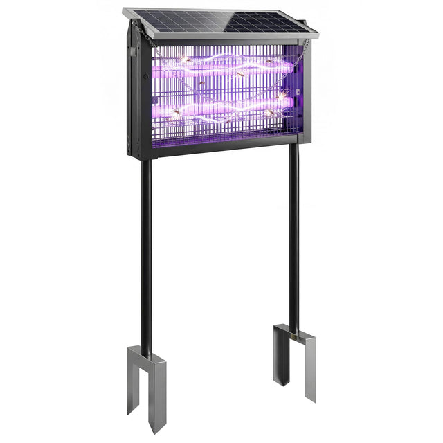Front. Outsunny - Zapper Outdoor, 3500 V Electric Zapper with 14 ft Cord - Black.