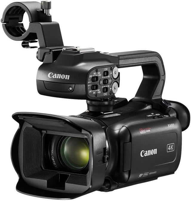 Angle. Canon - XA60 Professional Camcorder - Black.