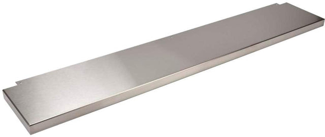 Front. JennAir - Stainless Steel Backsplash - Silver.