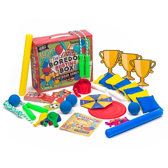 The Busting Box Games Outdoor Edition  
A Memory Match  
45 - E 2 G  
Leap 90  
Tiredom 1 Box Outro Game Games