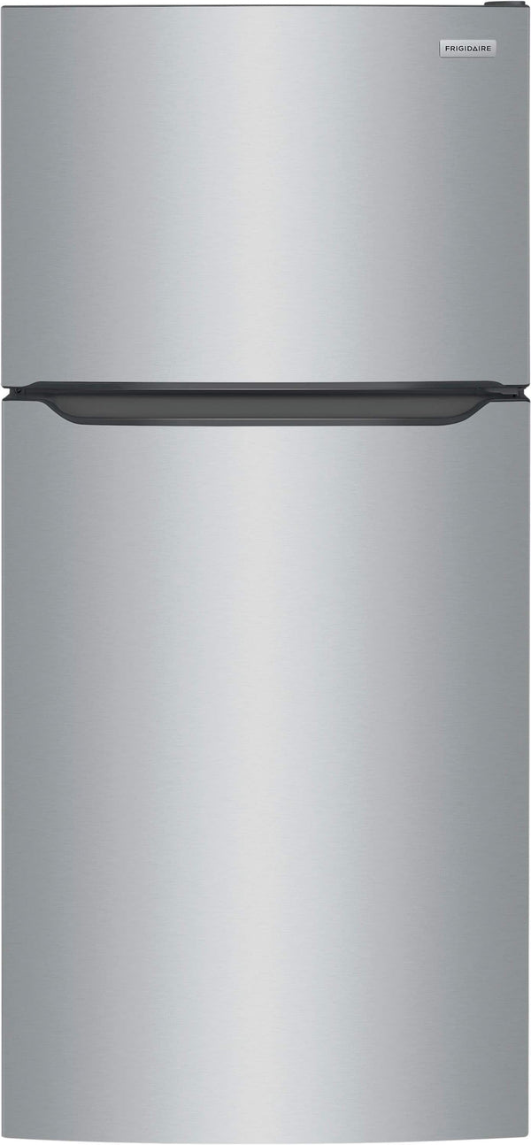 Frigidaire - 30 in. Wide 20 Cu. Ft. Garage Ready Top-Freezer Refrigerator - Stainless Steel