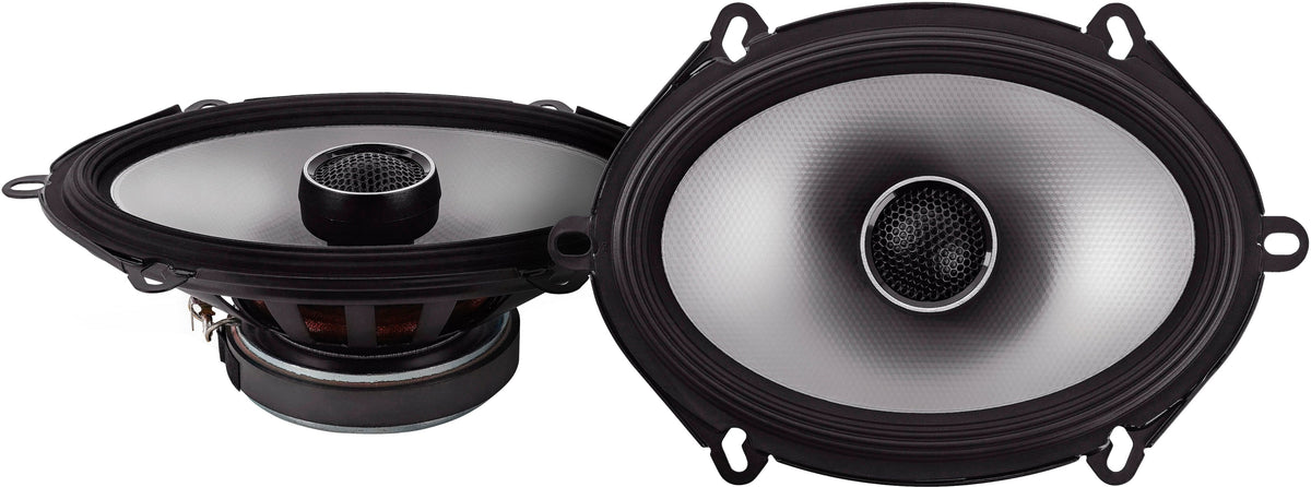 Alpine - S-Series 6 x 8" Hi-Resolution Coaxial Car Speakers with Glass Fiber Reinforced Cone (Pair) - Black