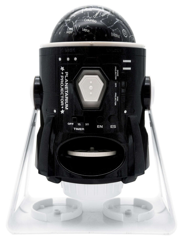 Apps: Canis Major, Motor, Caelum, Horologium, Columba, Fornax, Lepus, Eridanus

Projector: PLANETARIUM, OFF, 15, 30 TIMER, EN, ES