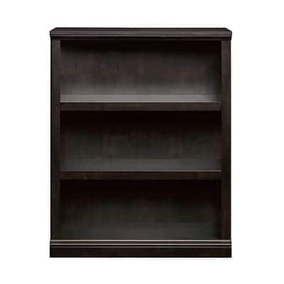 Sauder - Select 44"H 3-Shelf Bookcase, Estate - Black